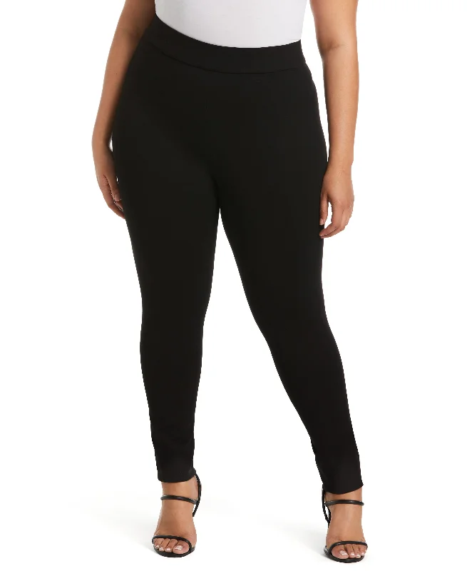 Plus Size Comfort Fit Seamed Back Legging