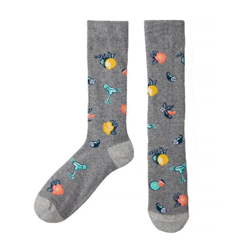 Tommy Bahama Add Tequila Socks - Grey Heather