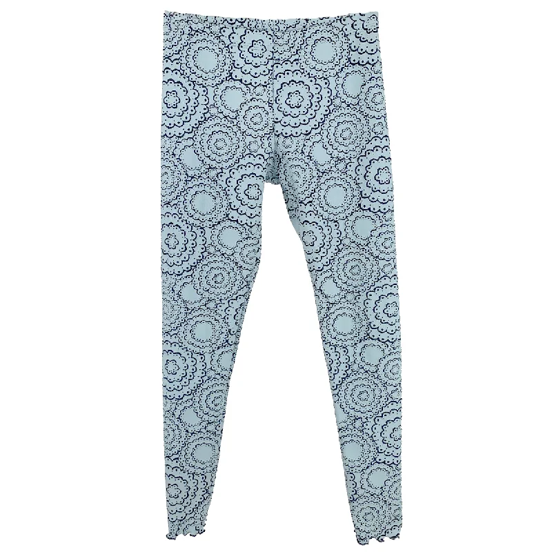 Tourmaline Doily Jacquard Knit Leggings