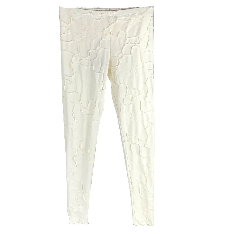 Off White Conduit Jacquard Knit Leggings