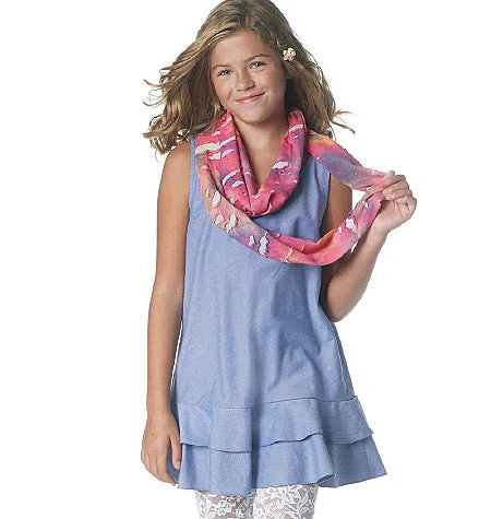 McCalls Child/Teen Dresses, Leggings M6275