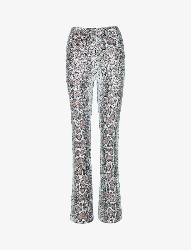 Sequin Animal Flare Legging