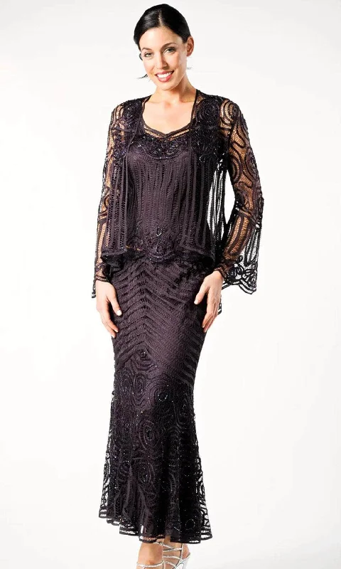 Soulmates D7156 - V-Neck A-Line Formal Dress