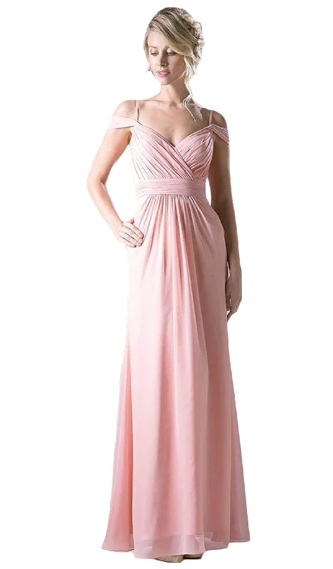 Ladivine CH527 - Chiffon Sheath Formal Dress