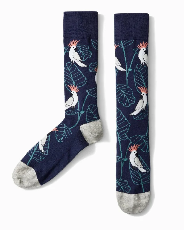 Tommy Bahama Cool As A Cockatoo Socks - Coastline