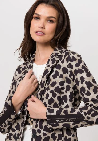 Tuzzi Animal Print Fearless Attitude Blazer