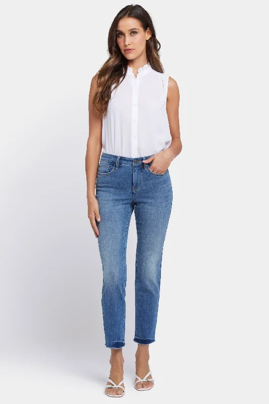 Sheri Slim Ankle Jeans - Bilbao Crest