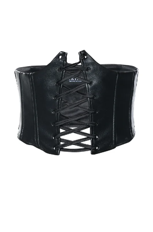 LACED UP UNDERBUST CORSET BELT