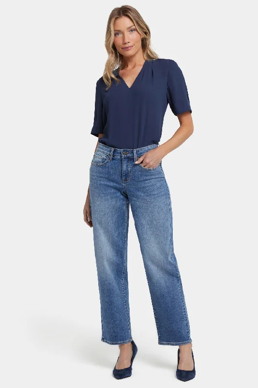 Jemma Barrel Jeans - Barcelona Breeze