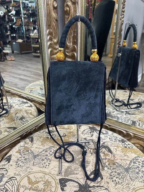 Columbine Suede Evening Bag