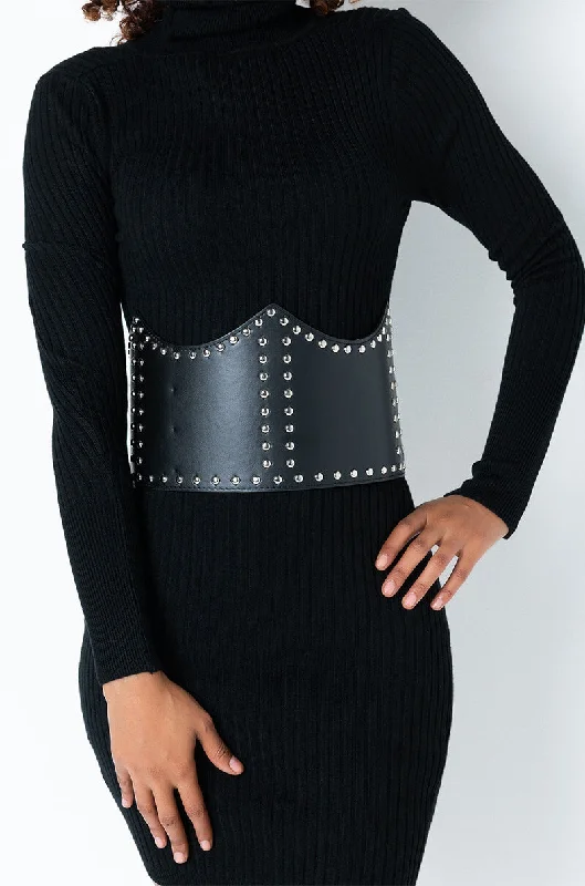 SUPER FREAK STUDDED CORSET BELT