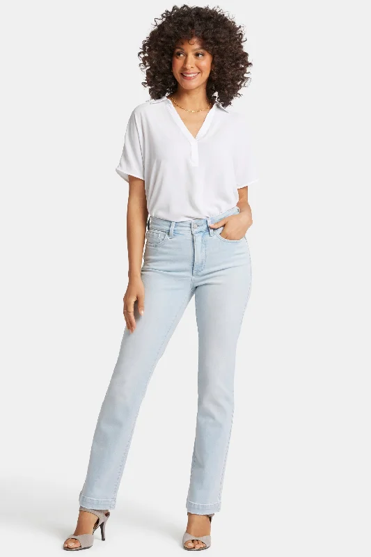 Marilyn Straight Jeans - Icy Lagoon