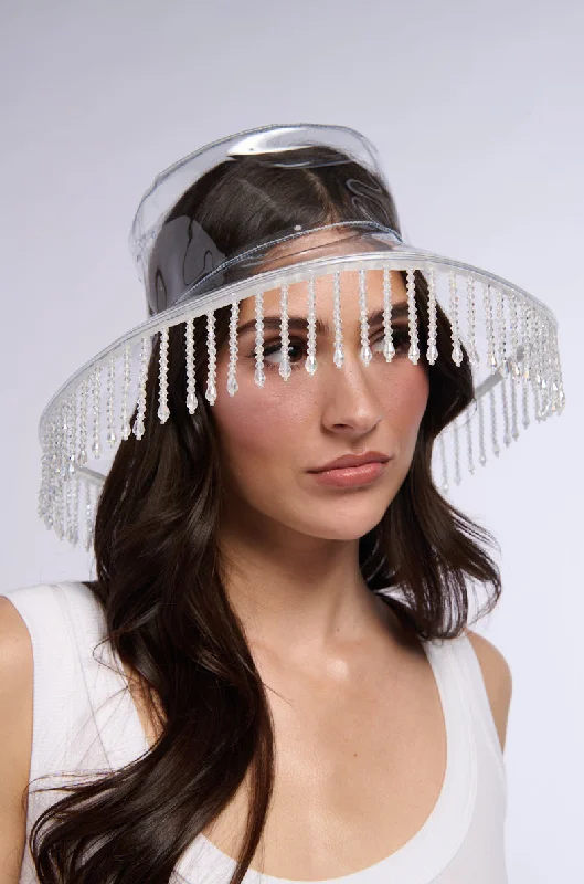 CLEAR TO YOU CRYSTAL BUCKET HAT