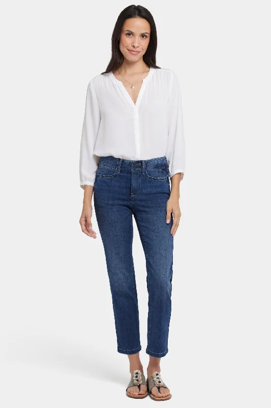 Sheri Slim Ankle Jeans - Rio Rapids