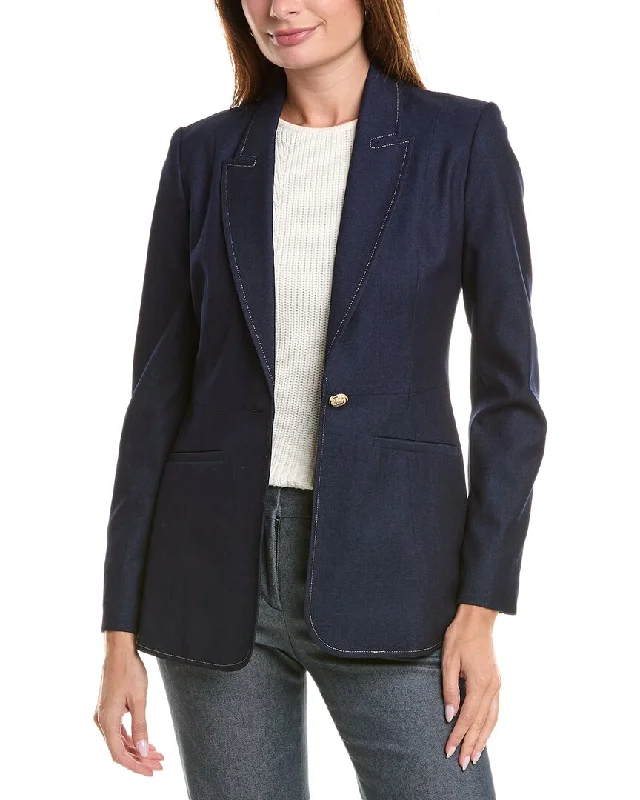 Elie Tahari Denim Jacket