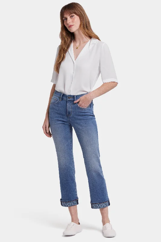 Marilyn Straight Ankle Jeans - Barcelona Breeze