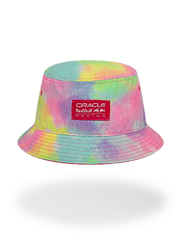 Oracle Red Bull Racing New Era Tie-Dye Denim Bucket Hat