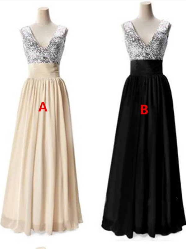 A Line V Neck Prom Dresses 2016, Cheap Prom Dresses, Dresses For Prom, Evening Dresses, Formal Dresses