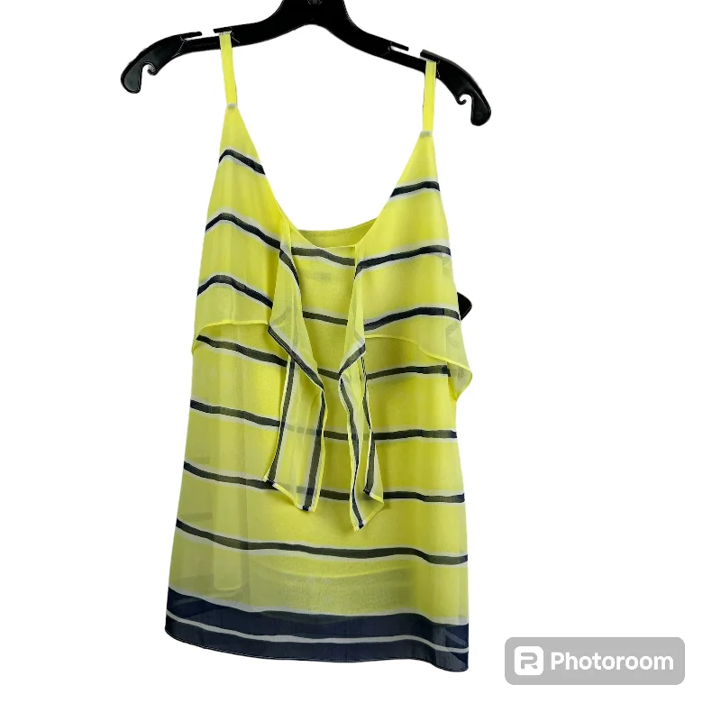 Yellow Top Sleeveless Cabi, Size M