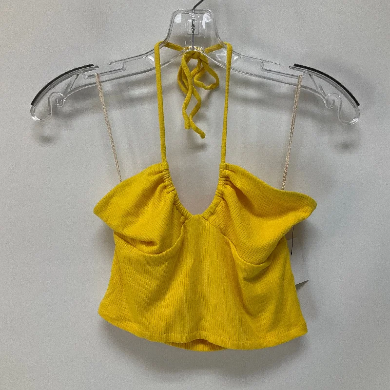 Yellow Top Sleeveless Wilfred, Size M